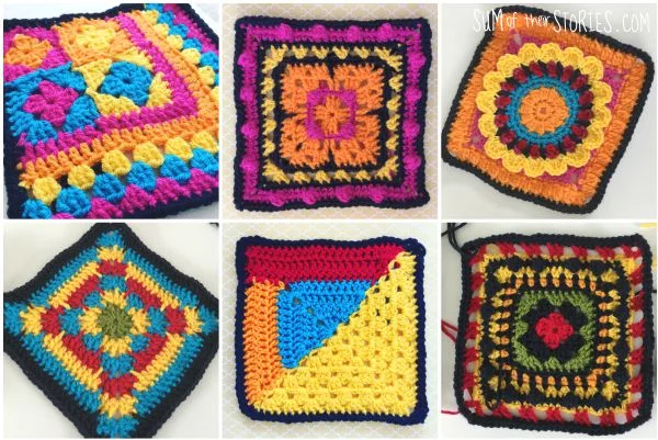 granny square month cal