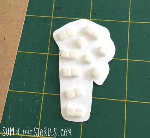 Foam pads or 3D Glue Dots? — Sum of their Stories Craft Blog