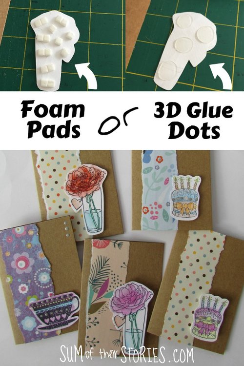 5mm Glue Dots, Small Dots, Adhesive Dots, Card Making Glue, Gift
