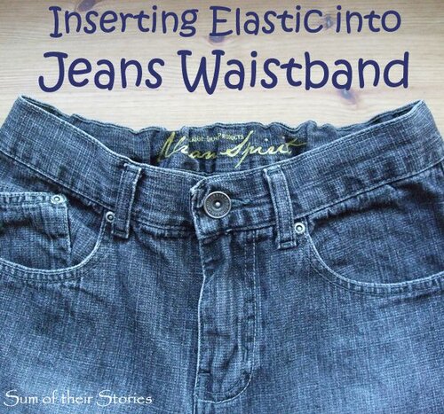Swap Out an Elastic Waist Band - Simple Alteration Tutorial for