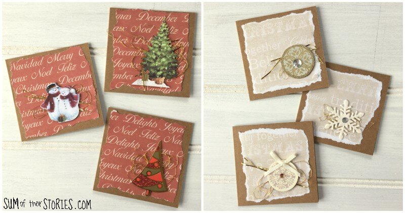 easy quick christmas cards