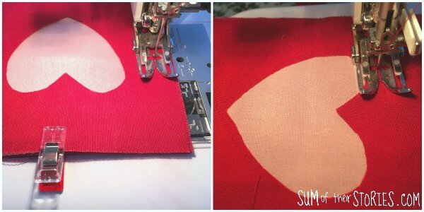 Easy Fabric Heart Coasters for Cricut Maker - Freshly Fuji