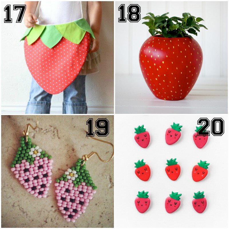 strawberry craft ideas