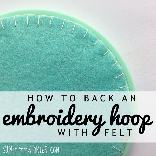 Embroidery Hoop Holder :: use for knitting & embroidery