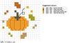 Pumpkin Cross Stitch Free Mini Design — Sum of their Stories Craft Blog