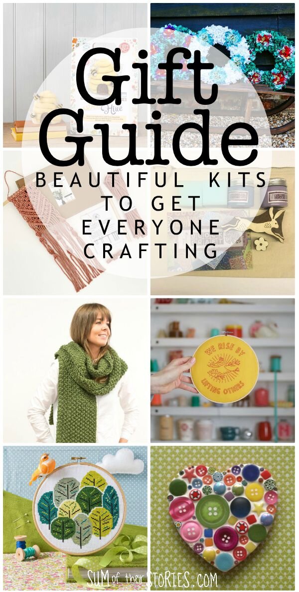 gift guide, kits to get everyone crafting
