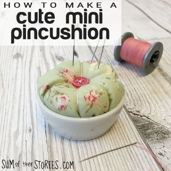 How to make a cute mini pincushion