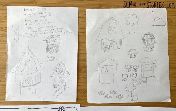 Fairy Garden Free Printable Colouring Page — Sum of their Stories Craft ...