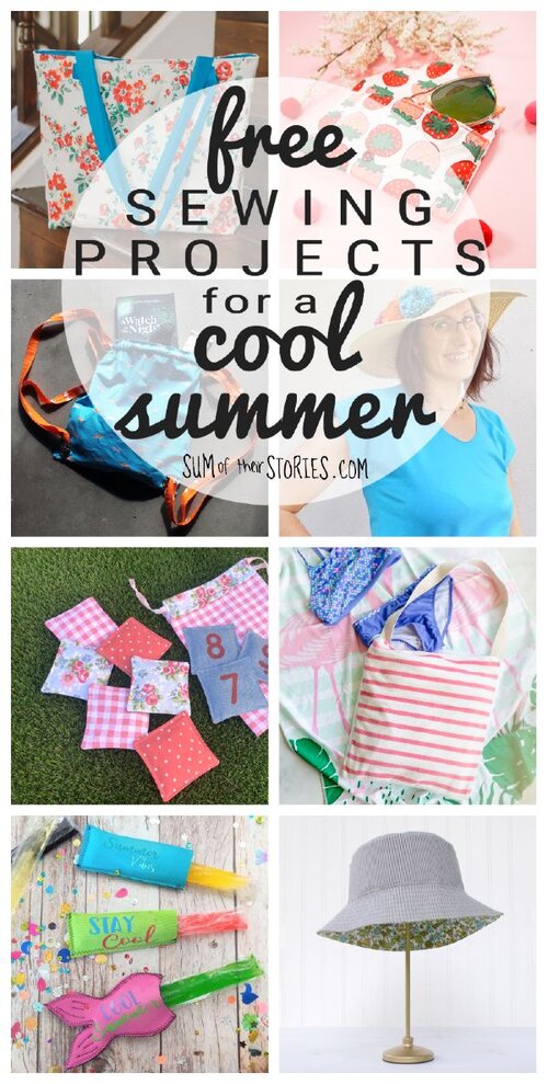 12 Easy Summer Sewing Projects {Tutorials You'll Love!} 