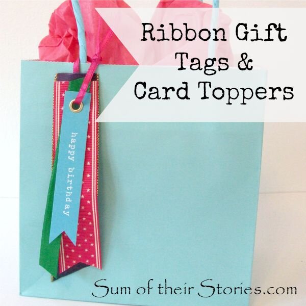 Ribbon gift tags and card toppers.jpg