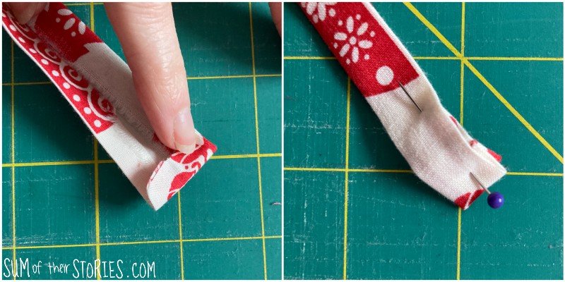 How to make the easiest reusable fabric Christmas gift bags — Sum of ...