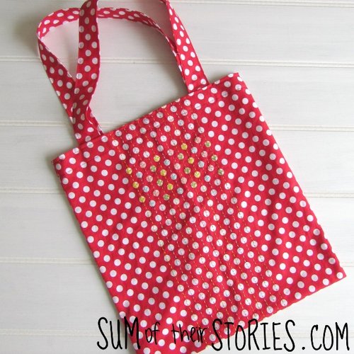 Simple Embroidery Tote Bag Refashion — Sum of their Stories Craft Blog