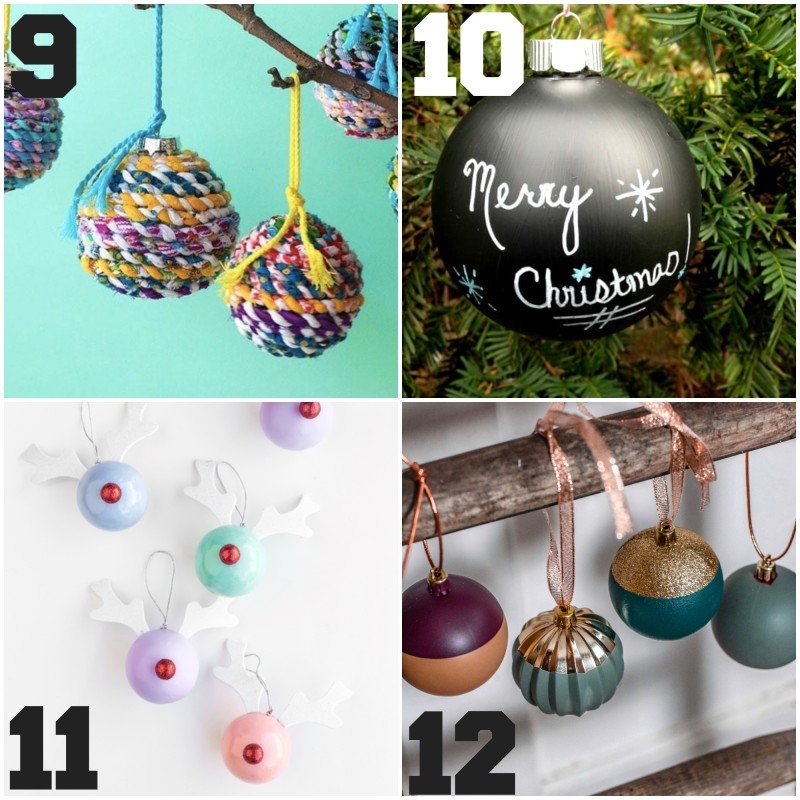 Pom Pom Christmas Bauble Upcycle — Sum of their Stories Craft Blog