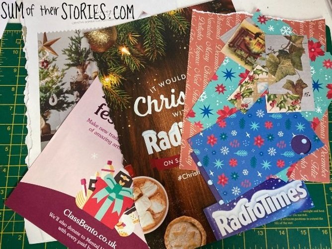 Homemade Christmas Gift Tags Day 2: Scrapbook Paper Ornaments