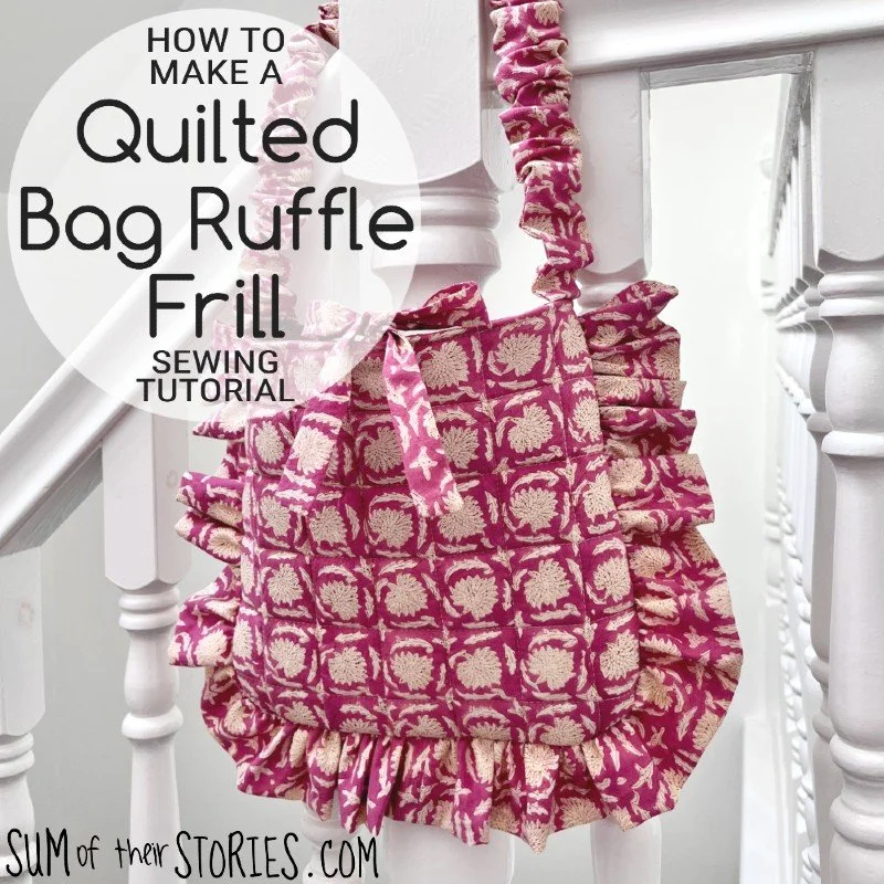 Quilted Ruffle Bag Tutorial