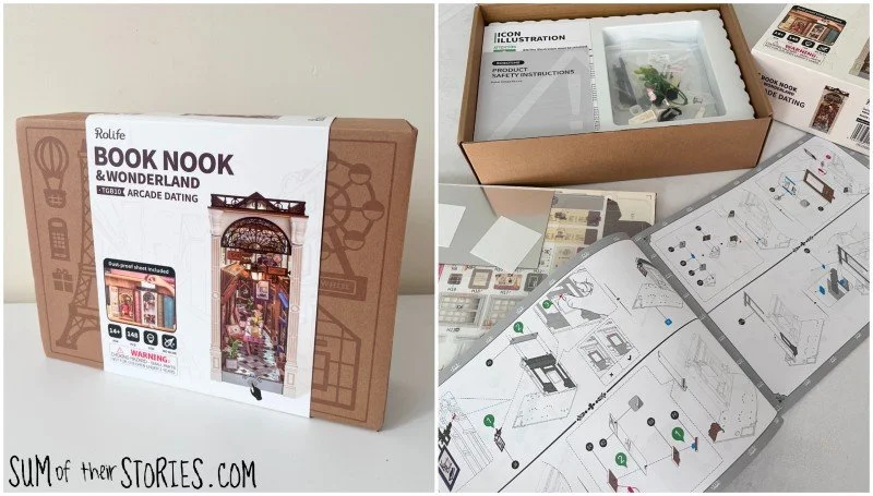 book nook kit and contents