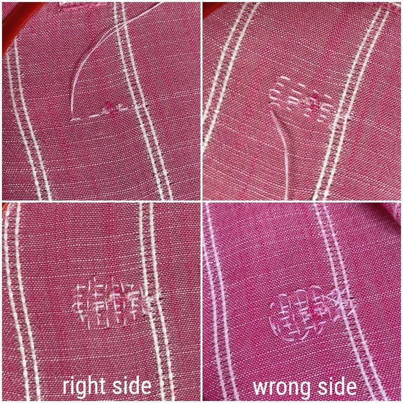 How to fix small holes in clothes with visible mending — Sum of their