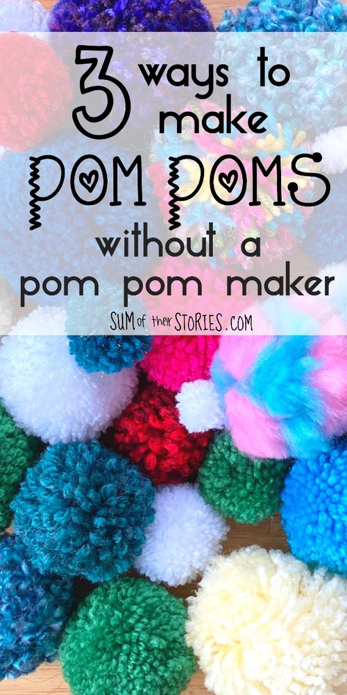Different Methods of Making Pom Poms