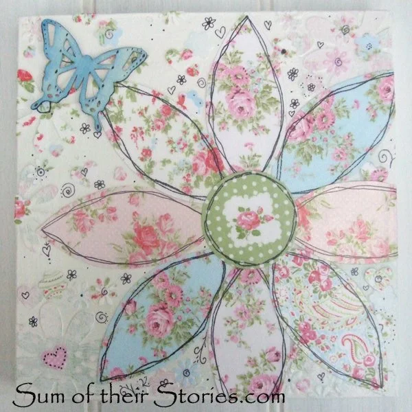 Flower collage canvas with butterfly.jpg
