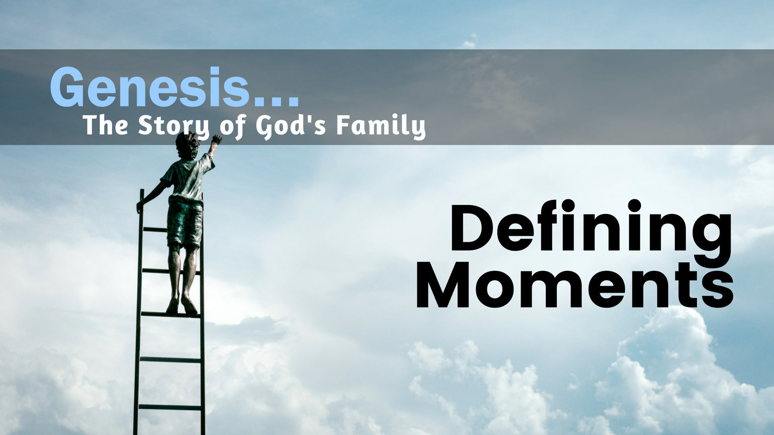 Genesis Day 47: Defining Moments