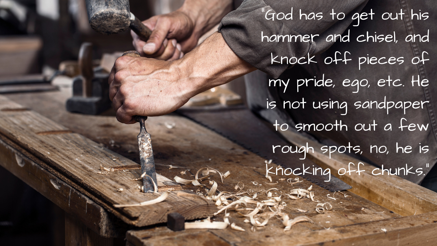 Day 15: When God Chisels on You! (Acts 8:9-25) — David J. Collum