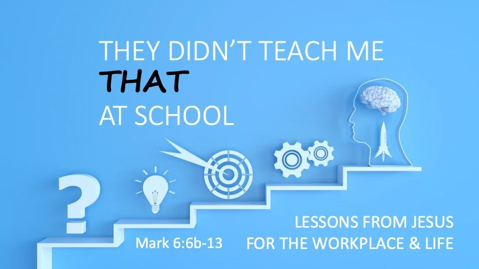 They Didn't Teach Me That at School