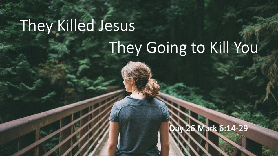 They Killed Jesus--They Are Going to Kill You