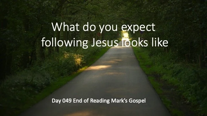 What Do You Expect Following Jesus Looks Like?