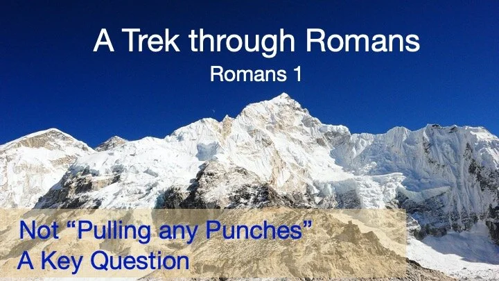 Not Pulling Any Punches--A Key Question