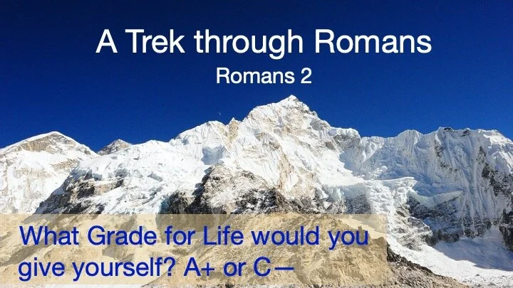 WHAT GRADE FOR LIFE WOULD YOU GIVE YOURSELF? A+ OR C—