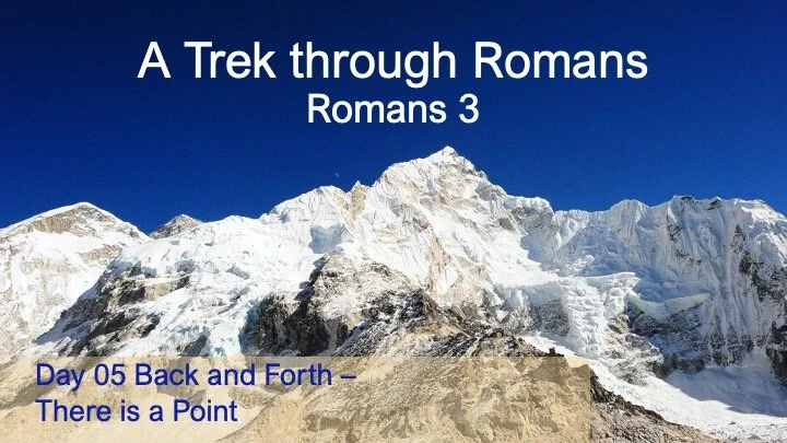 Back-and-Forth--There is a Point