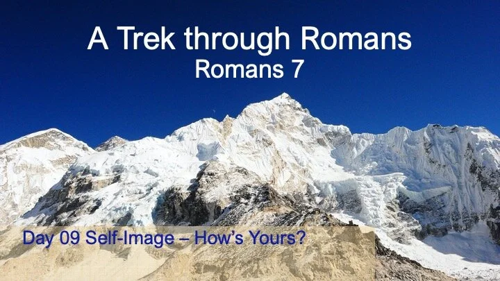 How’s your self-image? Do you think feeling a wretch a good thing?