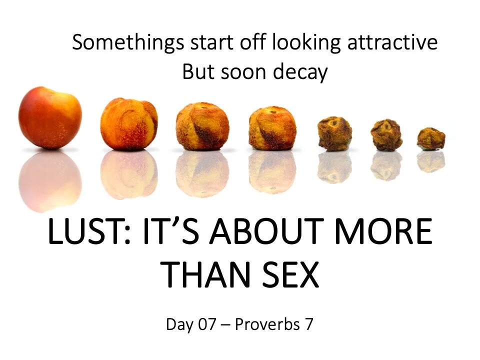 LUST: IT’S ABOUT MORE THAN SEX