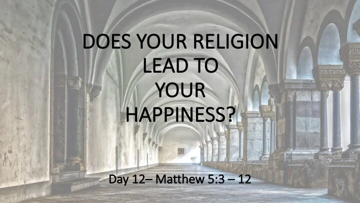 DOES YOUR RELIGION LEAD TO YOUR HAPPINESS?