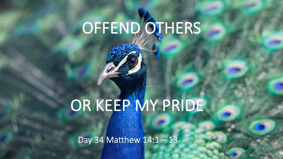OFFEND OTHERS OR KEEP MY PRIDE
