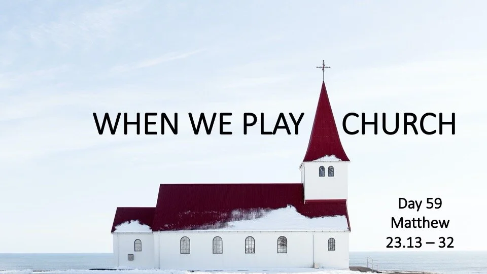 When We Play...Church