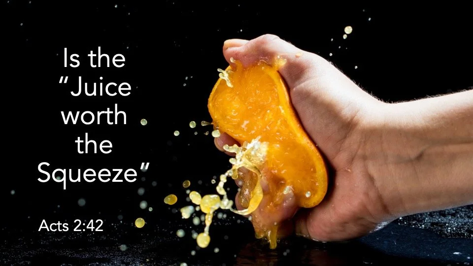 Is the "Juice Worth the Squeeze" - New Year's Resolutions