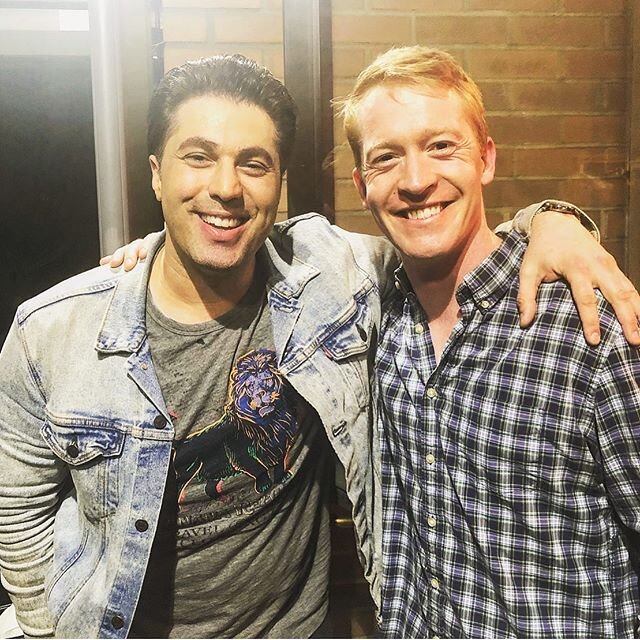 Did some &ldquo;Girl Talk&rdquo; with @adamraycomedy tonight and it was worth the twelve year wait.