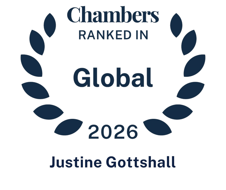 Chambers — Ranked in Global 2026, Justine Young Gottshall