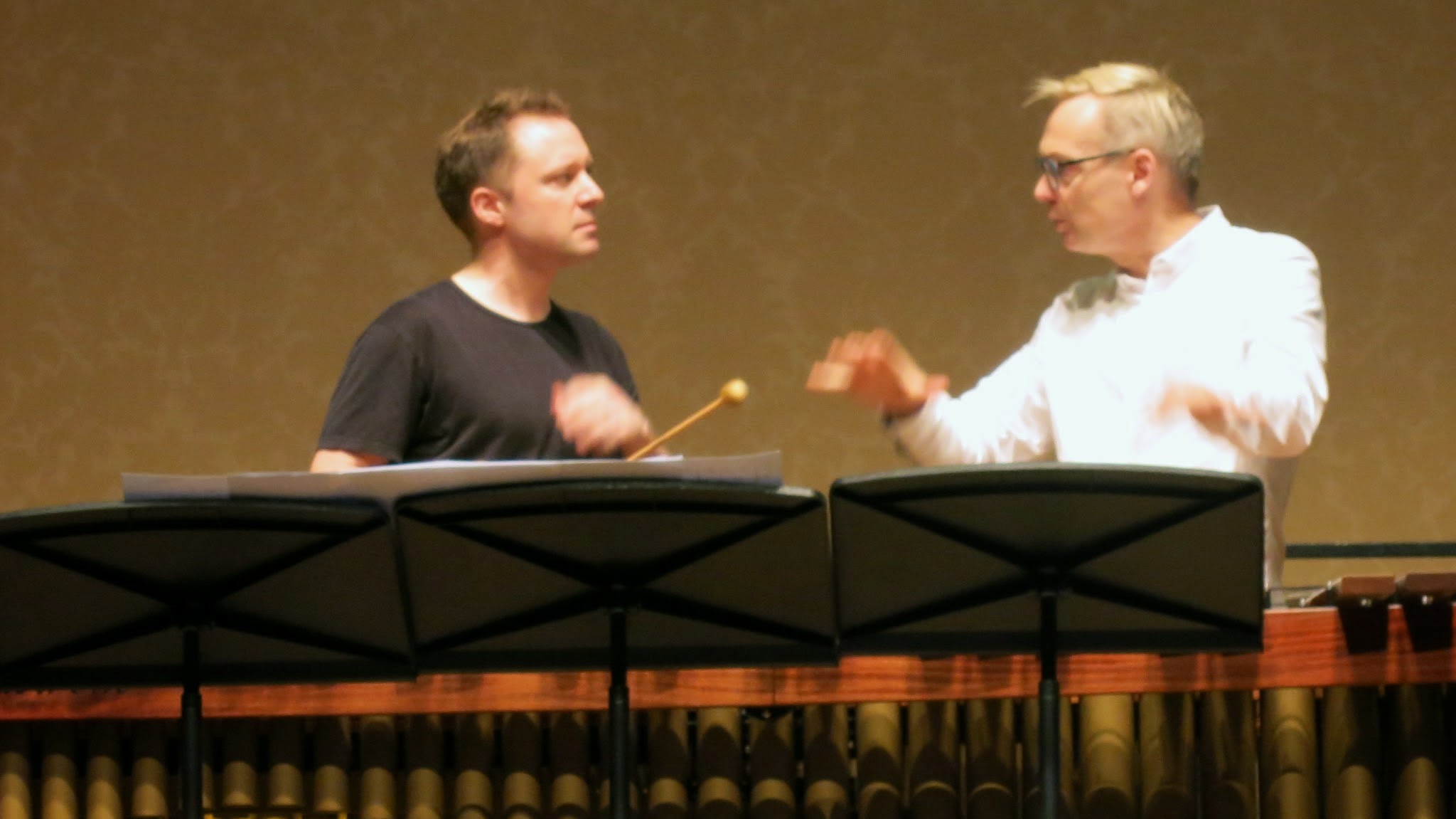 With Rolf Wallin discussing his new suite of marimba pieces inspired by Gabriel Garcia Marquez short stories.