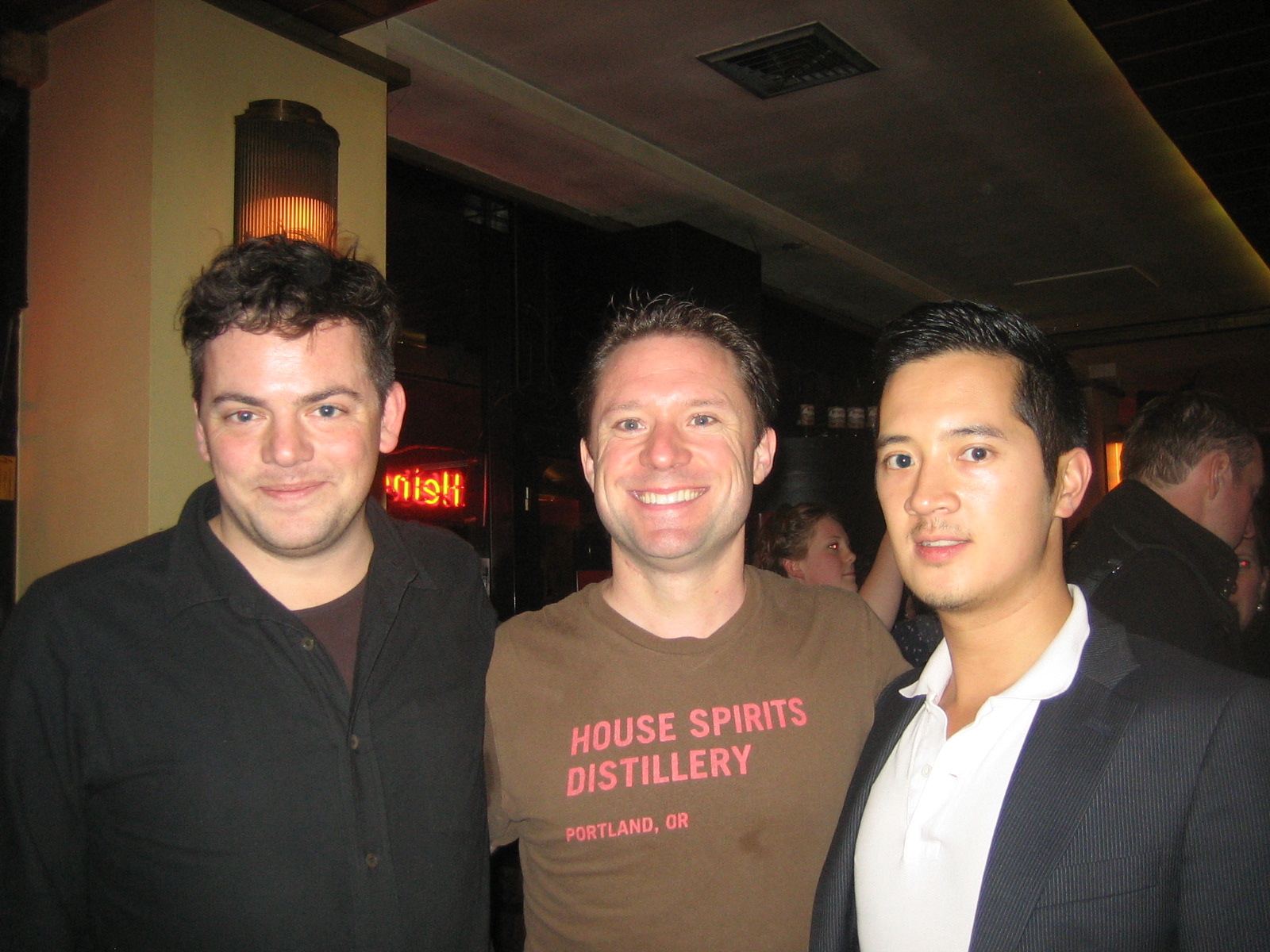 With Nico Muhly and Joey Roukens in Rotterdam, November 2012.