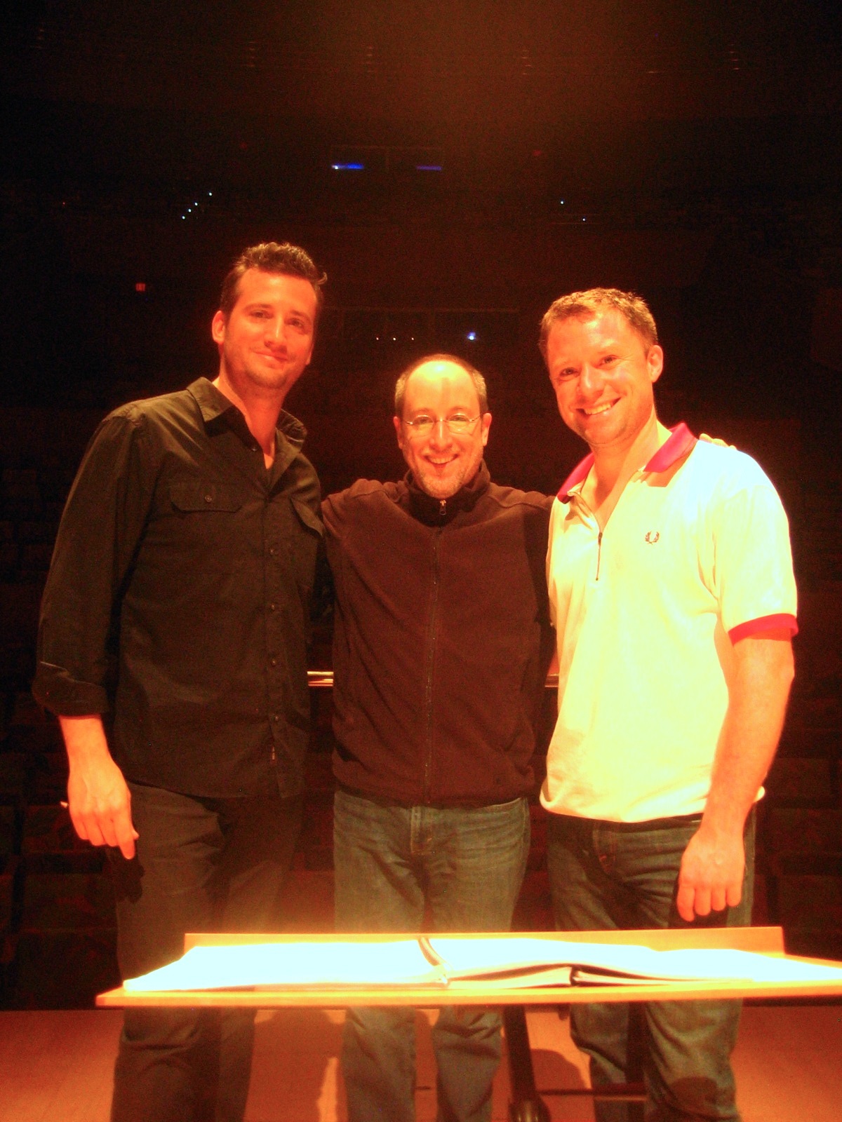 With Joe Pereira and Jeff Milarsky at the premiere of Joe’s concerto in Los Angeles, May 2012.