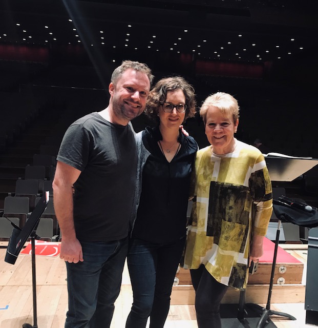 With Helen Grime and Marin Alsop ahead of the world premiere performance of Grime's Percussion Concerto at London's Southbank Centre