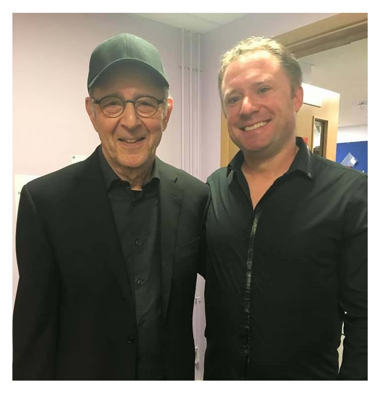 With Steve Reich after Colin conducted Reich/Richter at London's Barbican Centre