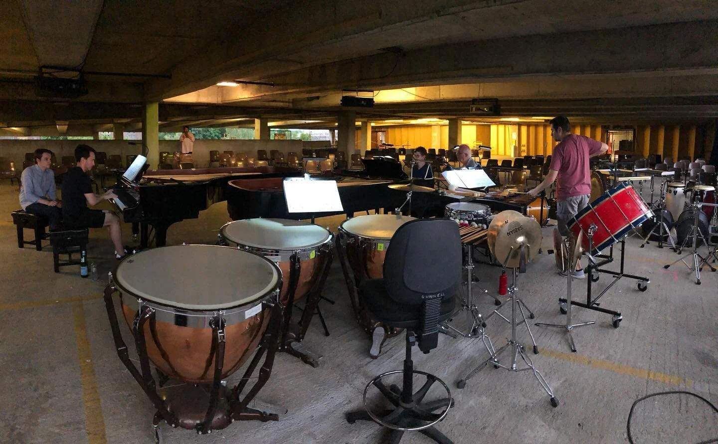 Remarkable to be playing the Bart&oacute;k Sonata once again with these fine gentlemen (Sam, Samson and Pavel) having hardly performed at all since we first played the work together back in December 2019. Relishing every note!!
Final tickets availabl