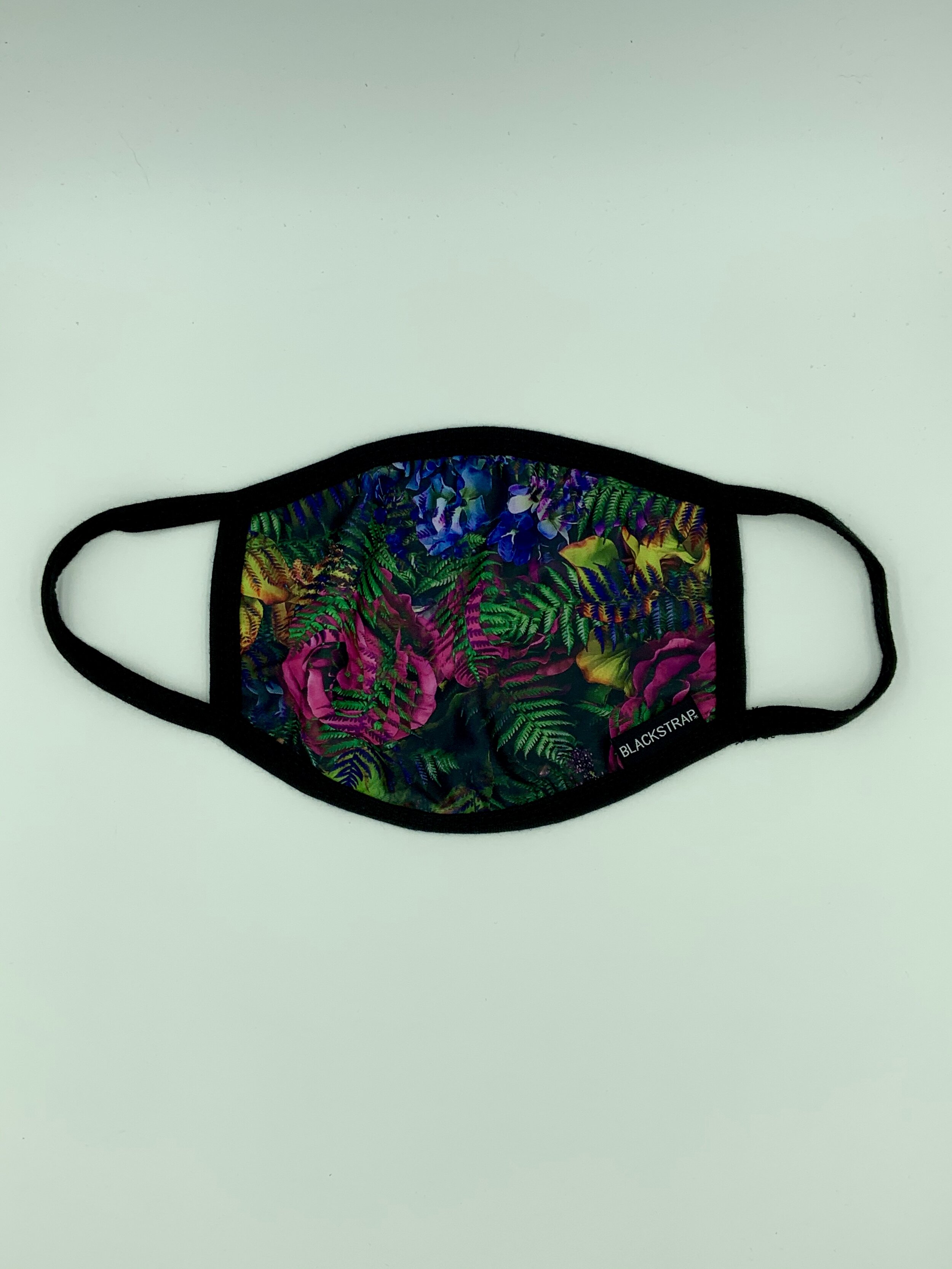 BLACKSTRAP CIVIL MASK FLORAL FERNS RAINBOW
