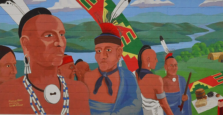 Norman Akers Osage Mural