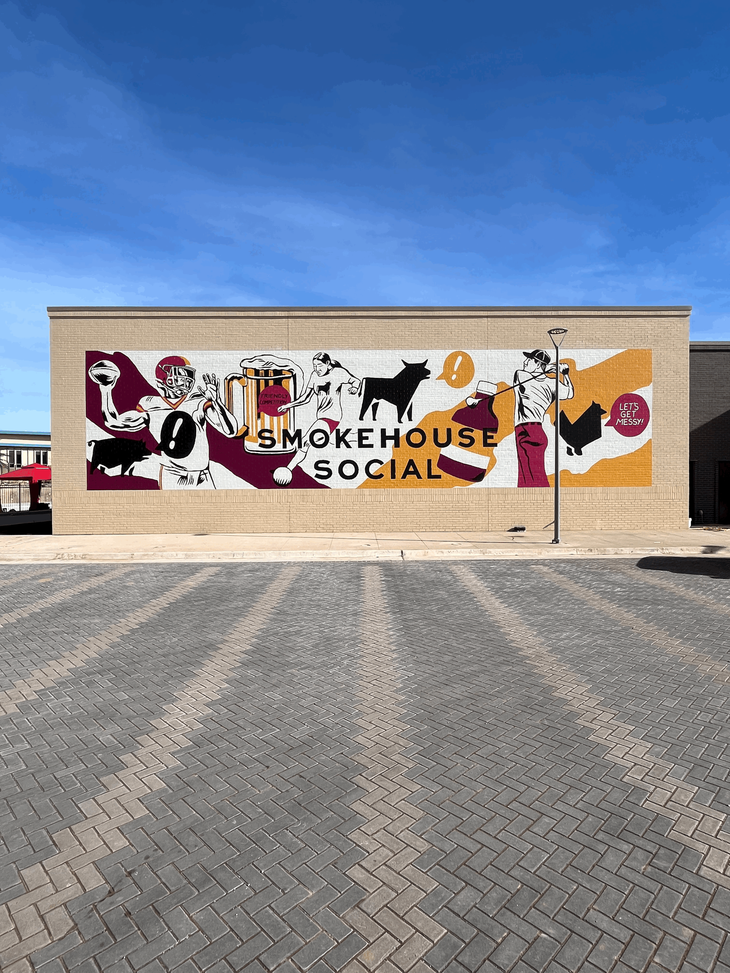 OKANA/Smokehouse Social BBQ restaurant Mural