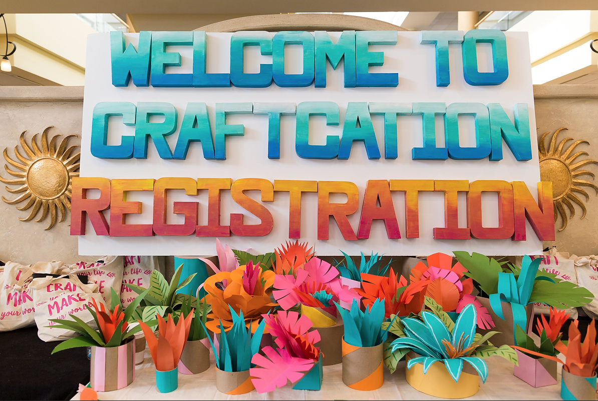 Register for Craftcation 2019 is open!