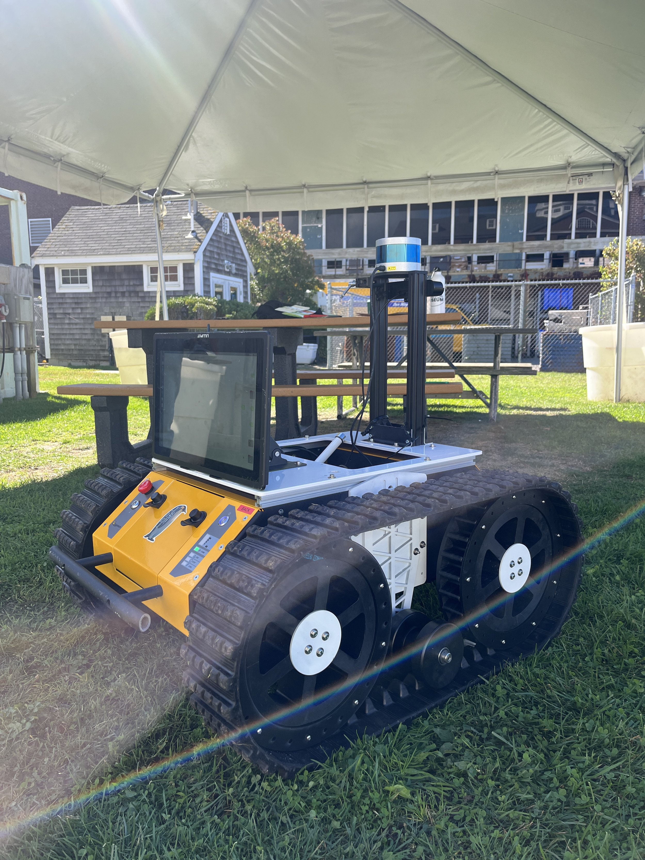 Test drive in Woods Hole